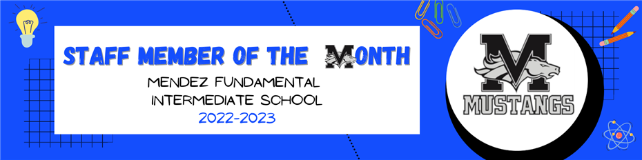  Staff Member of the Month 